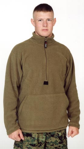 Usmc polartec shop grid fleece pullover