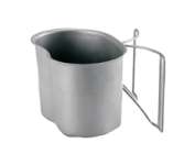 water canteen cap with wire handle