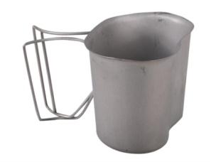 water canteen cap with wire handle