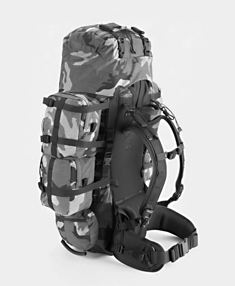 SPEAR backpack with side pockets