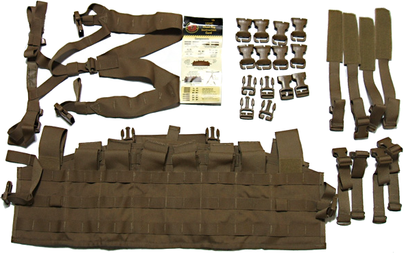 USMC chest rig components