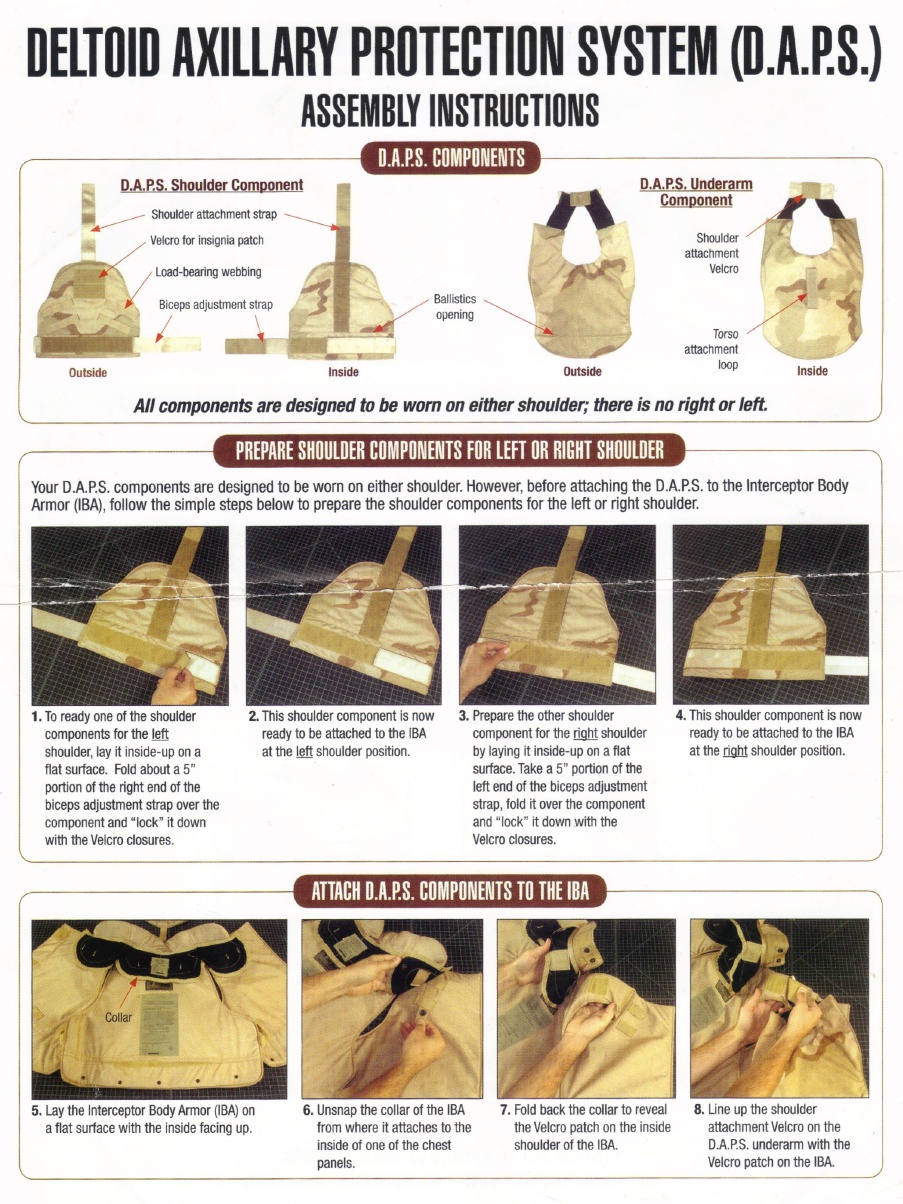 DAPS assembly instructions