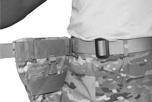 The groin protector assembly is made up of a groin protector carrier with a...