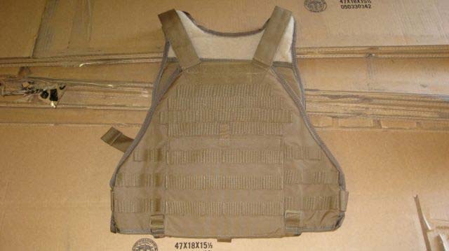 scalable plate carrier base vest